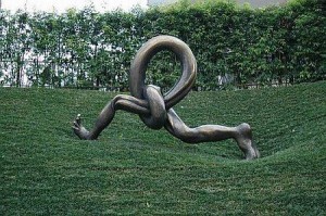 Estatua corriendo